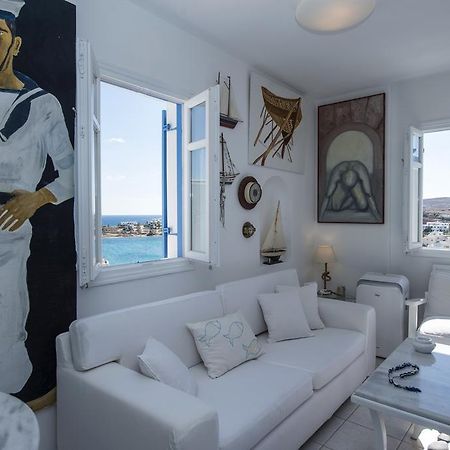 Aiolos Home With Private Veranda And Amazing Sea Views, Paros Piso Livadi Exterior photo