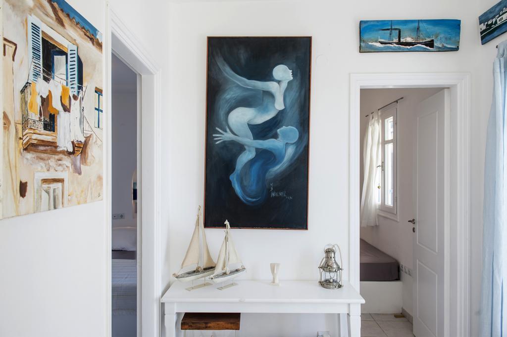 Aiolos Home With Private Veranda And Amazing Sea Views, Paros Piso Livadi Exterior photo
