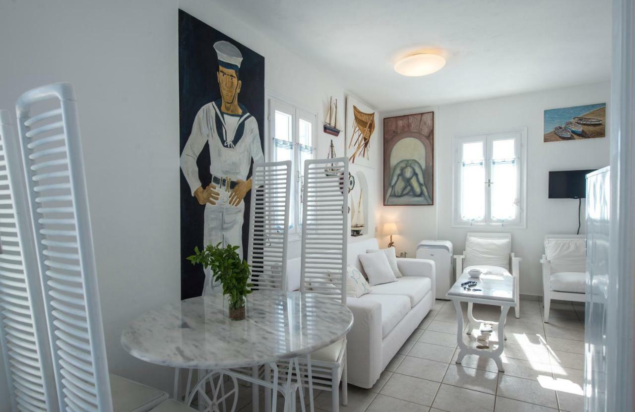 Aiolos Home With Private Veranda And Amazing Sea Views, Paros Piso Livadi Exterior photo